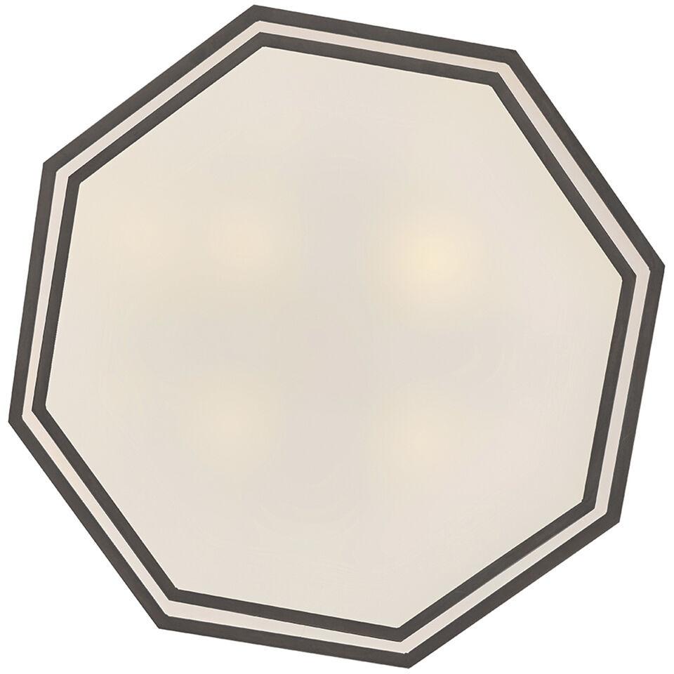 Facet 12 Light 38 inch Black Oxide Chandelier Ceiling Light