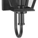 Bradshaw 1 Light 18.12 inch Textured Black Outdoor Wall Lantern, Design Series