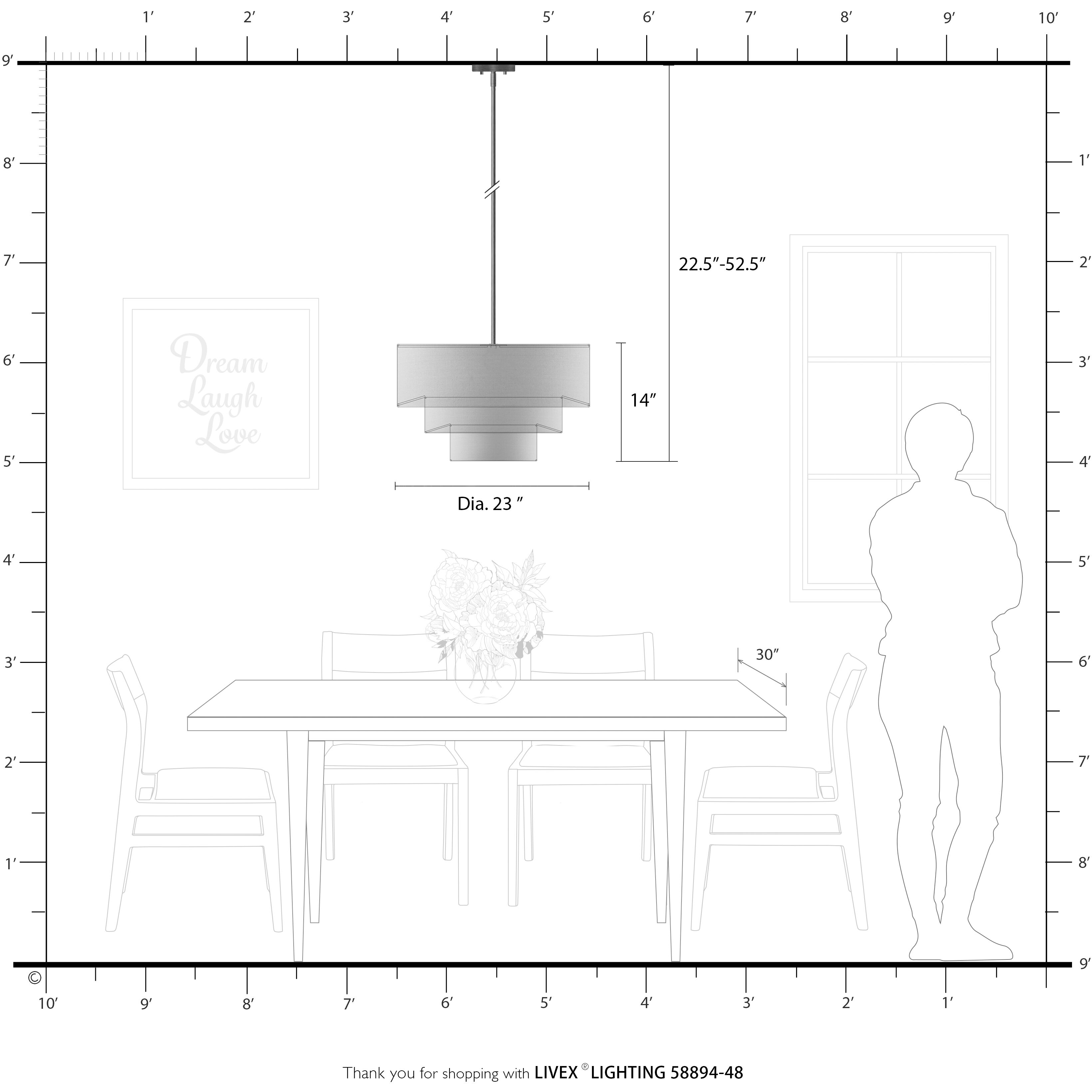 Bellingham 4 Light 23 inch Antique Gold Leaf Pendant Chandelier Ceiling Light