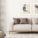 Figurative Collection Blue Framed Art