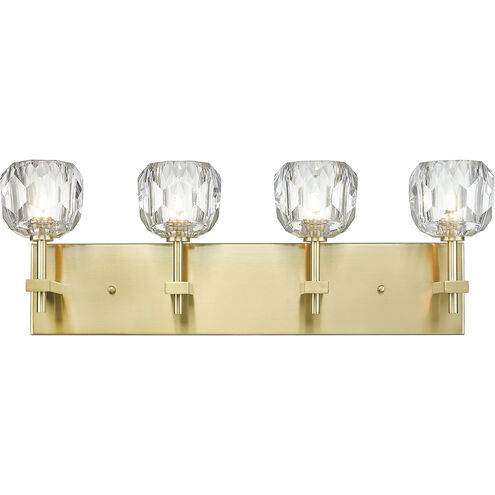 Canada 4 Light 24 inch Gold Vanity Light Wall Light