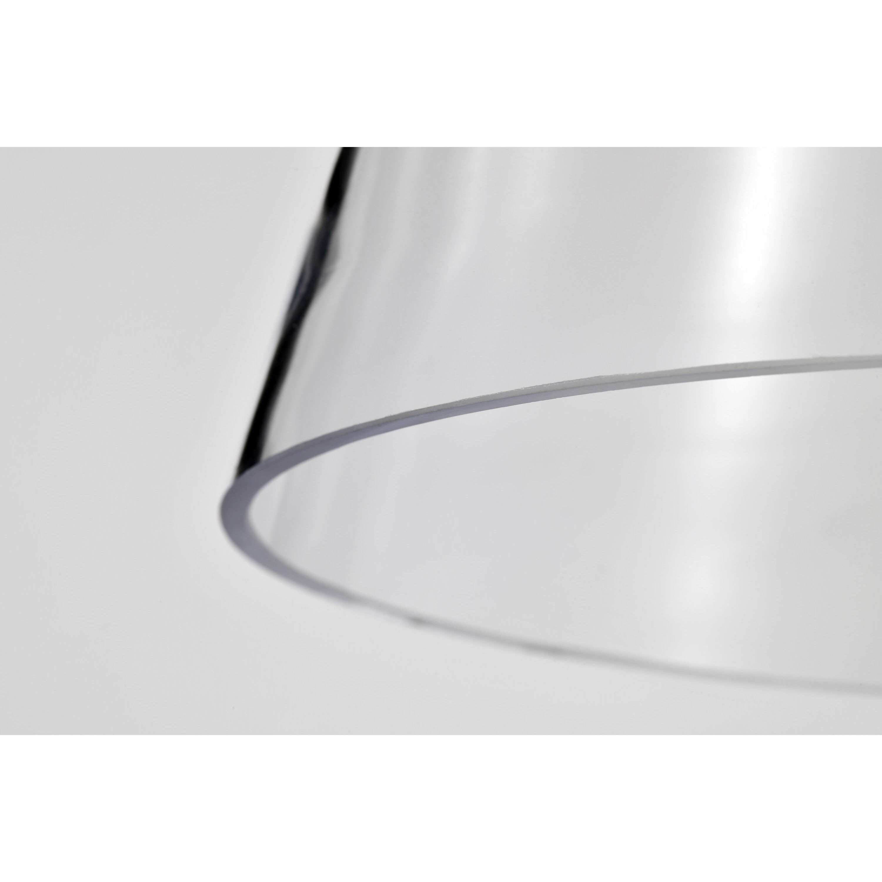 Aura LED 12 inch Brushed Brass Pendant Ceiling Light