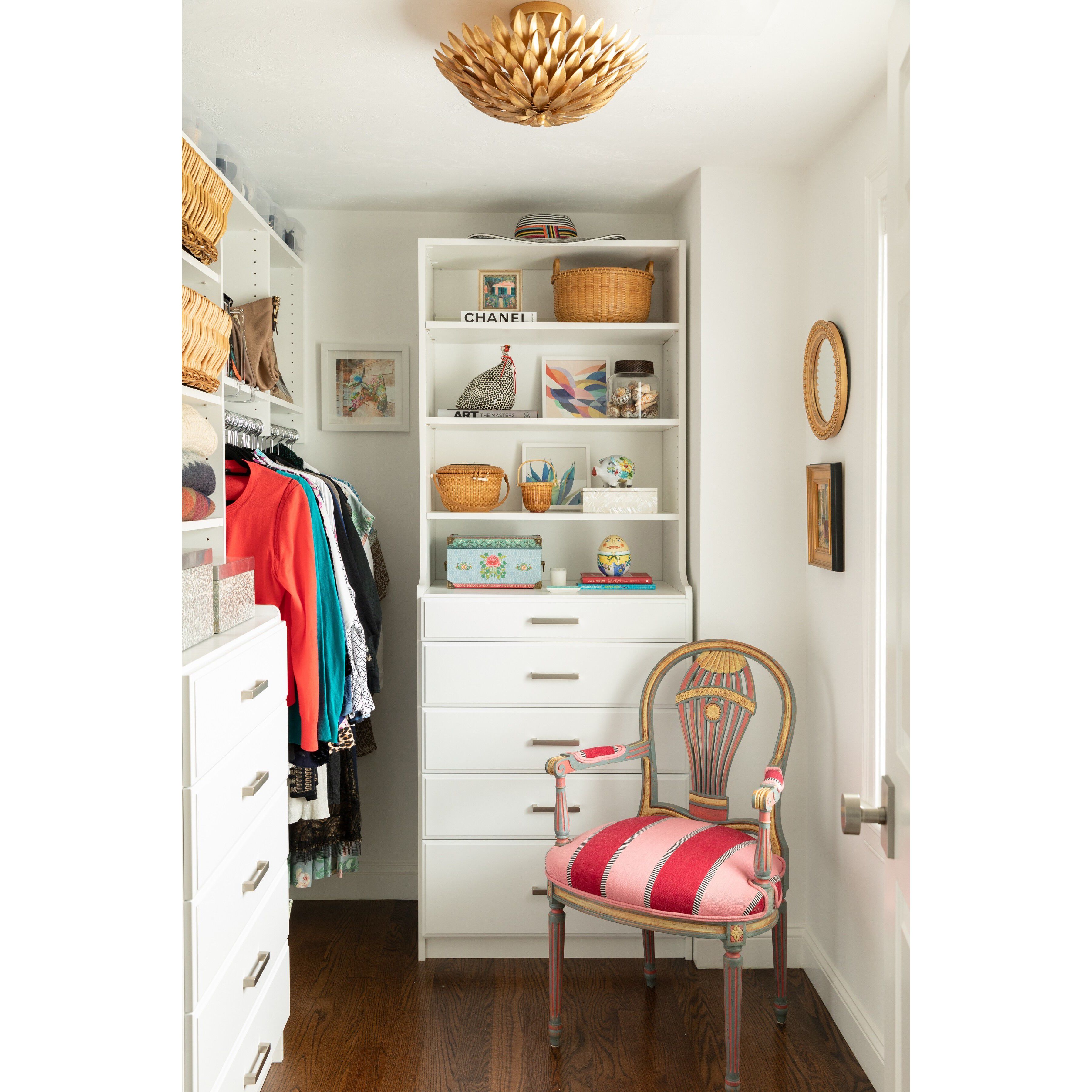 Broche 4 Light 16 inch Antique Gold Semi Flush Ceiling Light