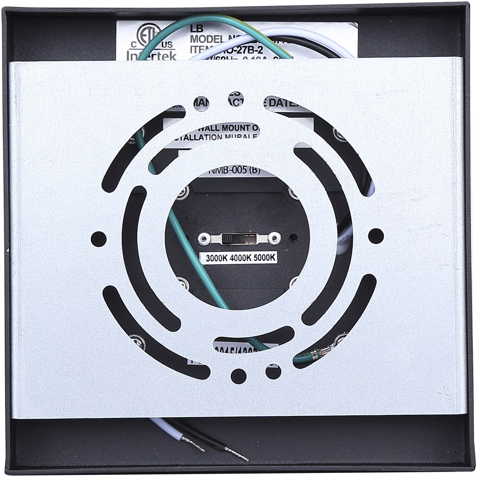 Valo LED 5 inch Black Outdoor Lantern