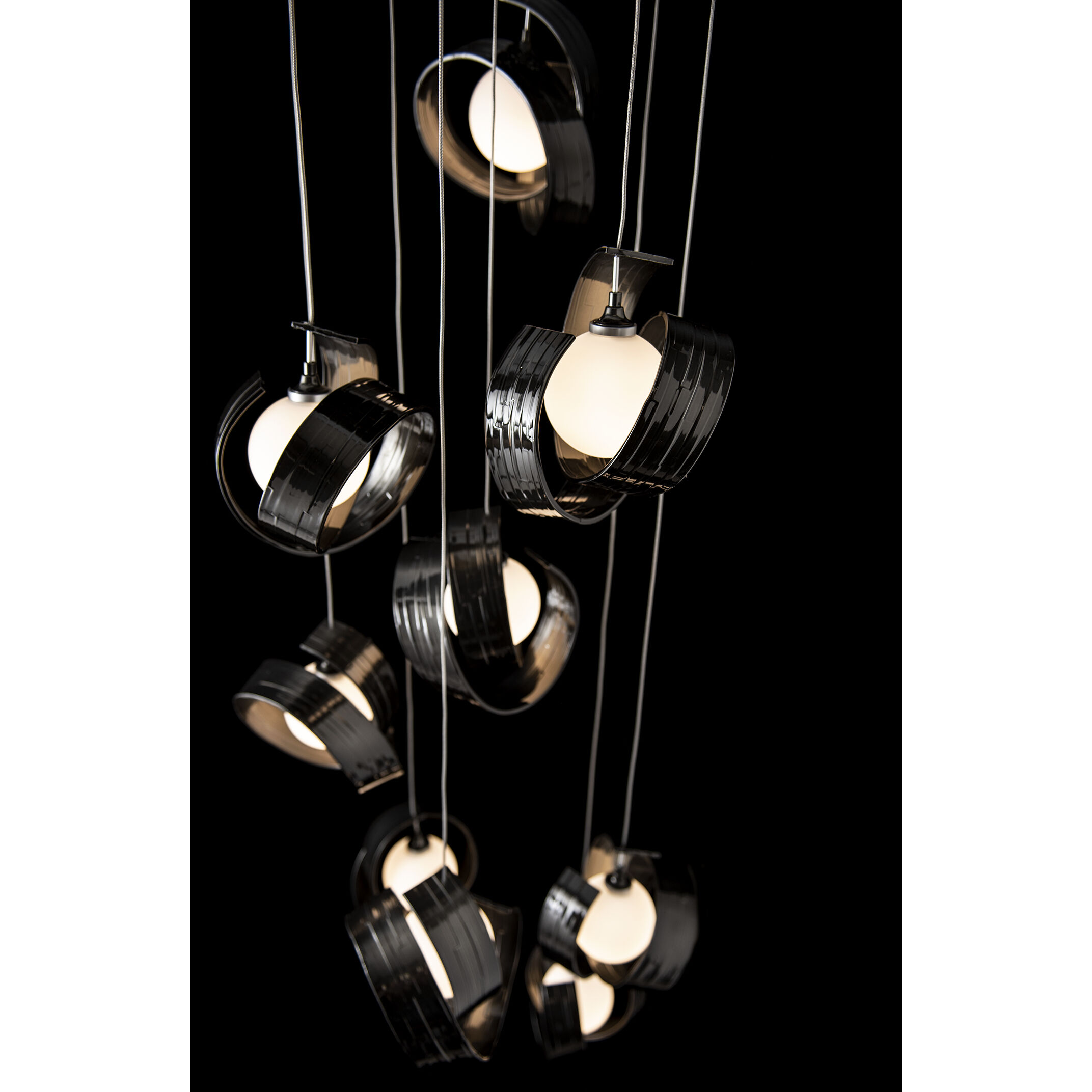 Riza 9 Light 21.1 inch Ink Pendant Ceiling Light