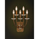 Atella 5 Light 12 inch Ashen Gold Wall Sconce Wall Light