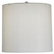 Ellie Global White Lamp Shade