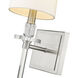 Sophia 1 Light 5.5 inch Brushed Nickel Wall Sconce Wall Light