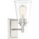 Westin 1 Light 5 inch Satin Platinum Wall Sconce Wall Light