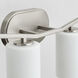Rutherford 4 Light 31.5 inch Satin Nickel Vanity Light Wall Light