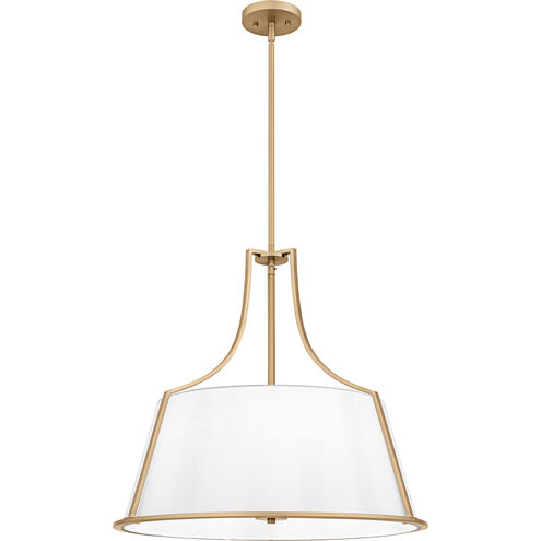 Harte 5 Light 24 inch Bronze Gold Pendant Ceiling Light, Large