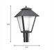 Polycarbonate Outdoor 1 Light 18 inch Black Outdoor Post Lantern, Large