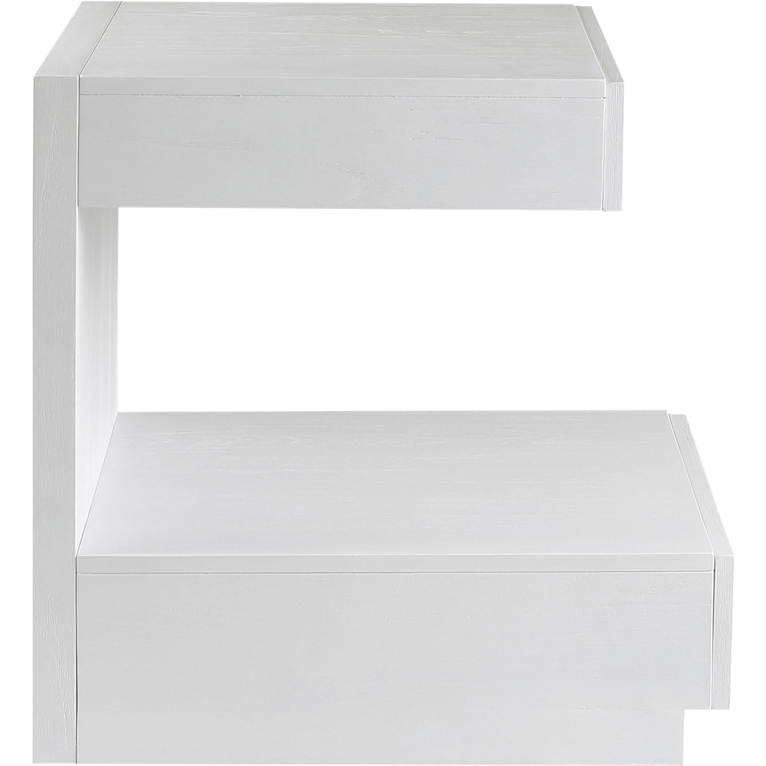 Checkmate 24 X 24 inch White Accent Table