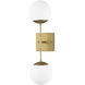 Edie 7.5 inch Gold Wall Sconce Wall Light