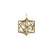 Canada LED 21 inch Gold Pendant Ceiling Light