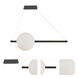 ORB LED 11 inch Black Pendant Ceiling Light