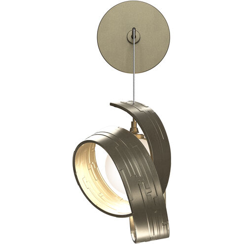 Riza 1 Light 7.2 inch Soft Gold Sconce Wall Light