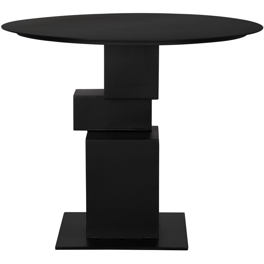 Speer 36 X 36 inch Matte Black Dining Table