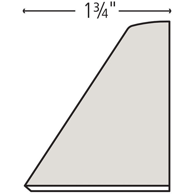 Hardy Island 12v 1.50 watt Matte Bronze Landscape Deck Sconce, Triangular