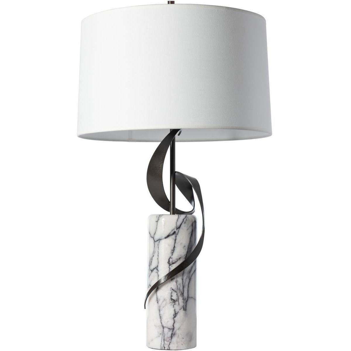 Rivulet 31.1 inch 60 watt Dark Smoke Table Lamp Portable Light