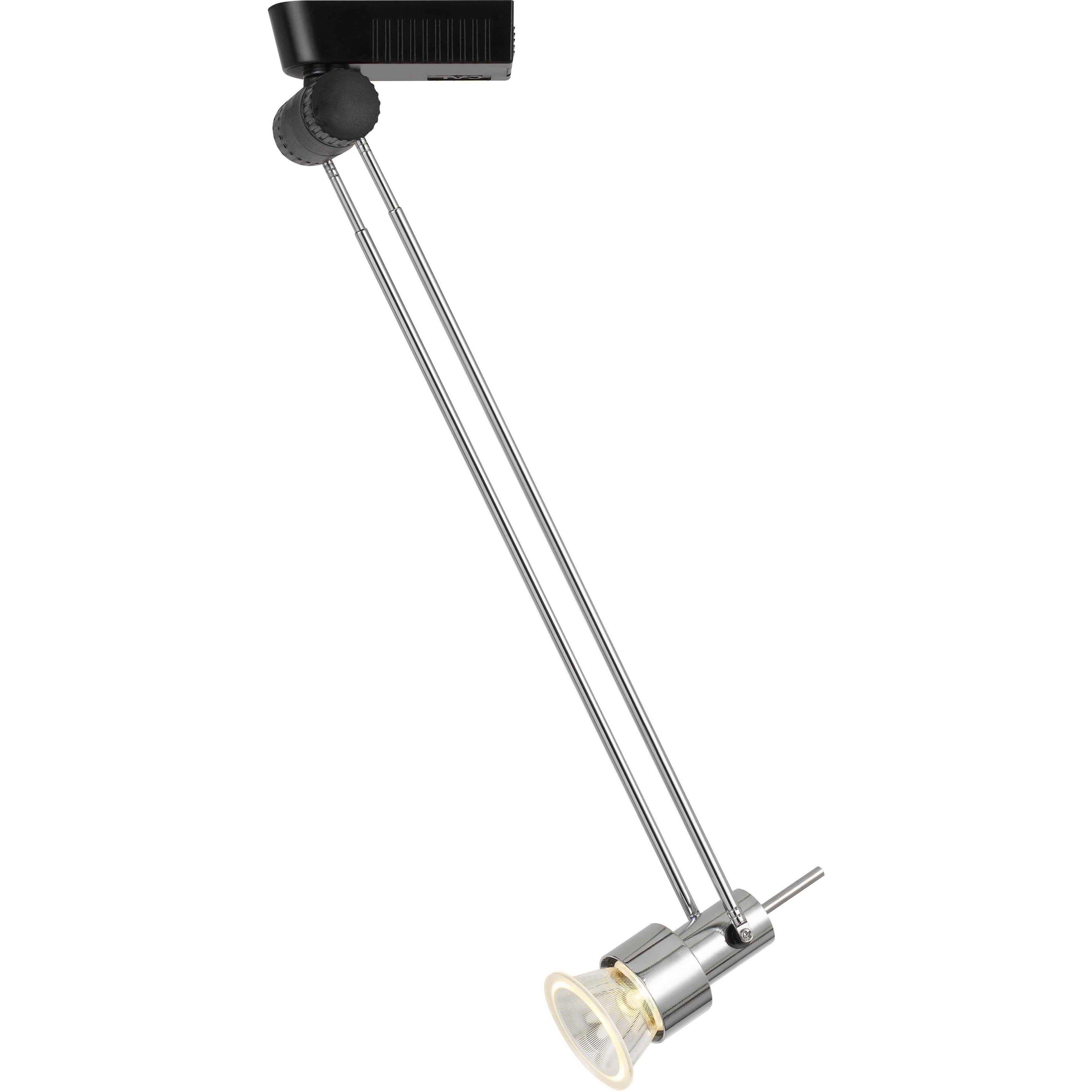 Signature 1 Light Chrome Track Head Ceiling Light