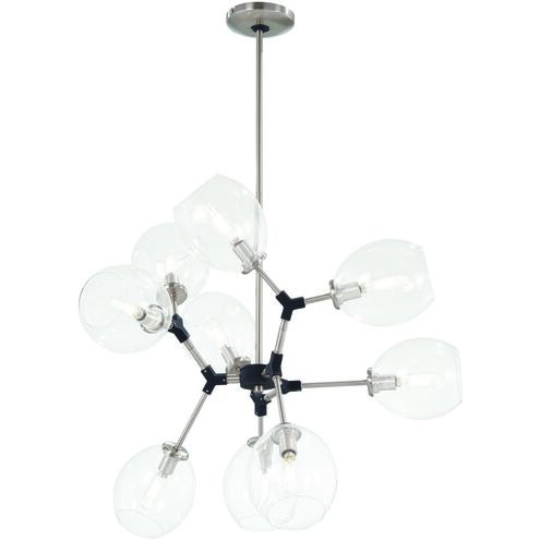 Nexpo 9 Light 30 inch Coal Chandelier Ceiling Light