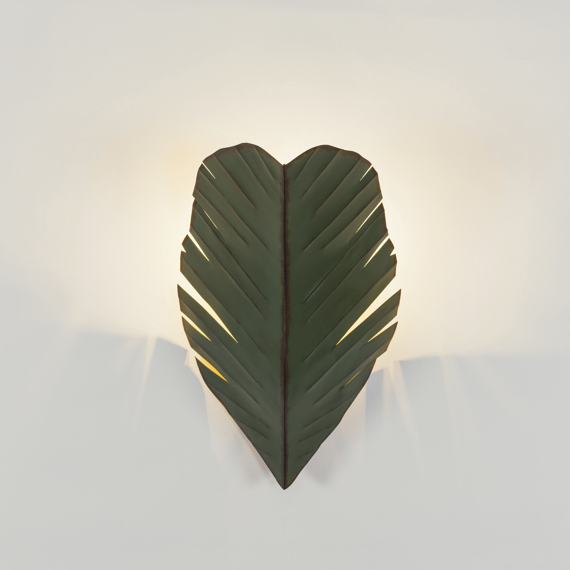 Banana Leaf 2 Light 12 inch Banana Leaf Wall Sconce Wall Light
