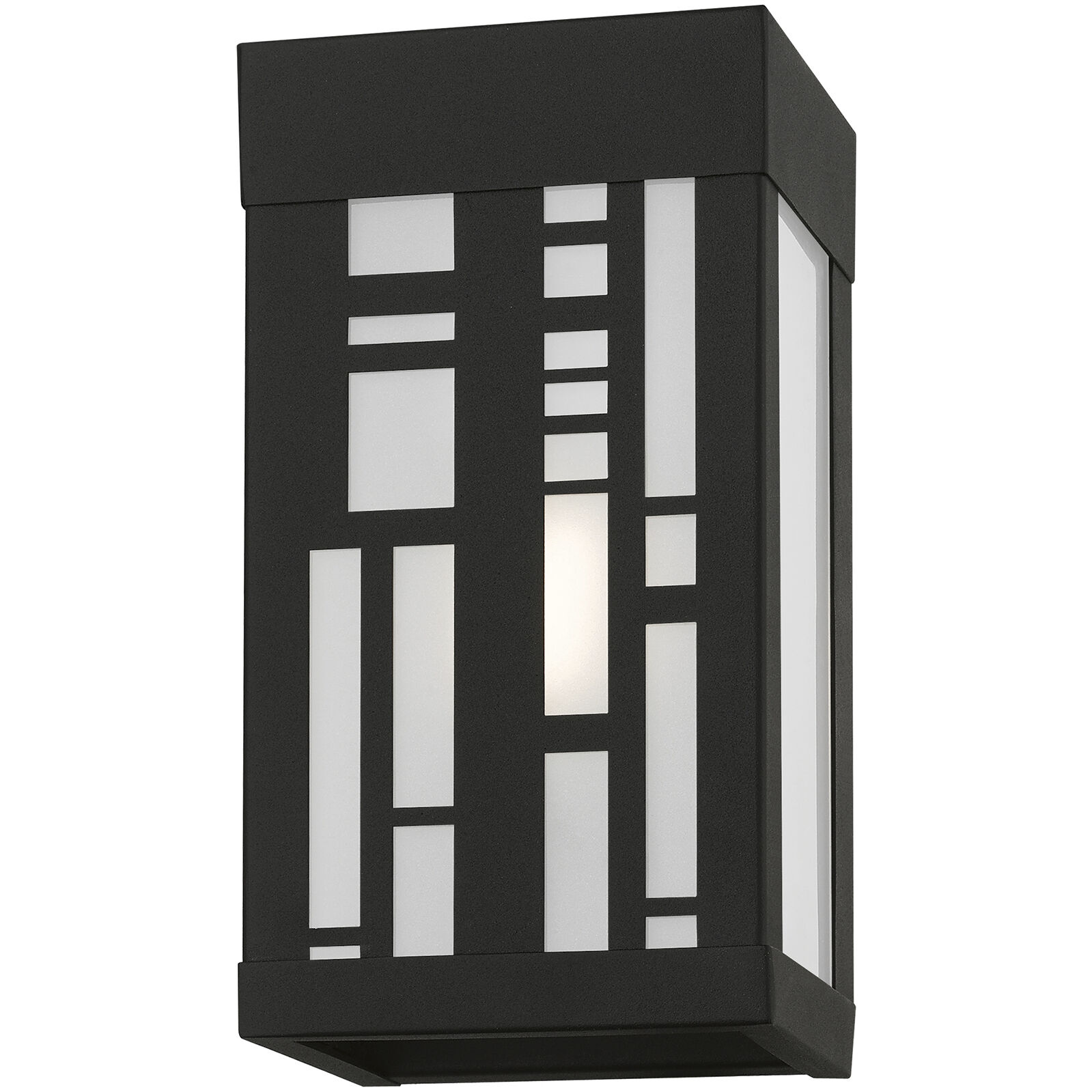 Malmo 1 Light 9 inch Textured Black Outdoor Small Sconce, Small