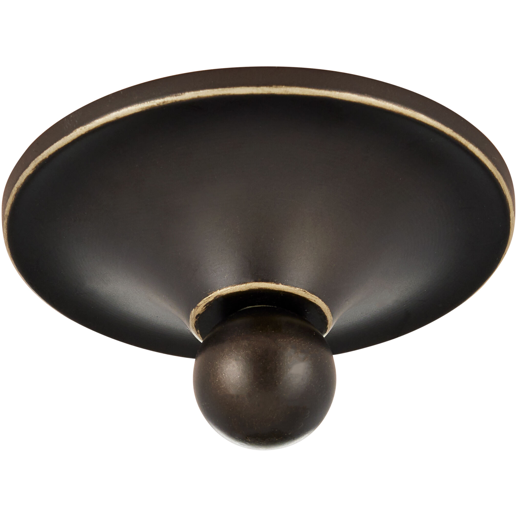 Bryce 1 Light 16.25 inch Oil Rubbed Bronze/White Flush Mount Ceiling Light, Barry Goralnick Collection