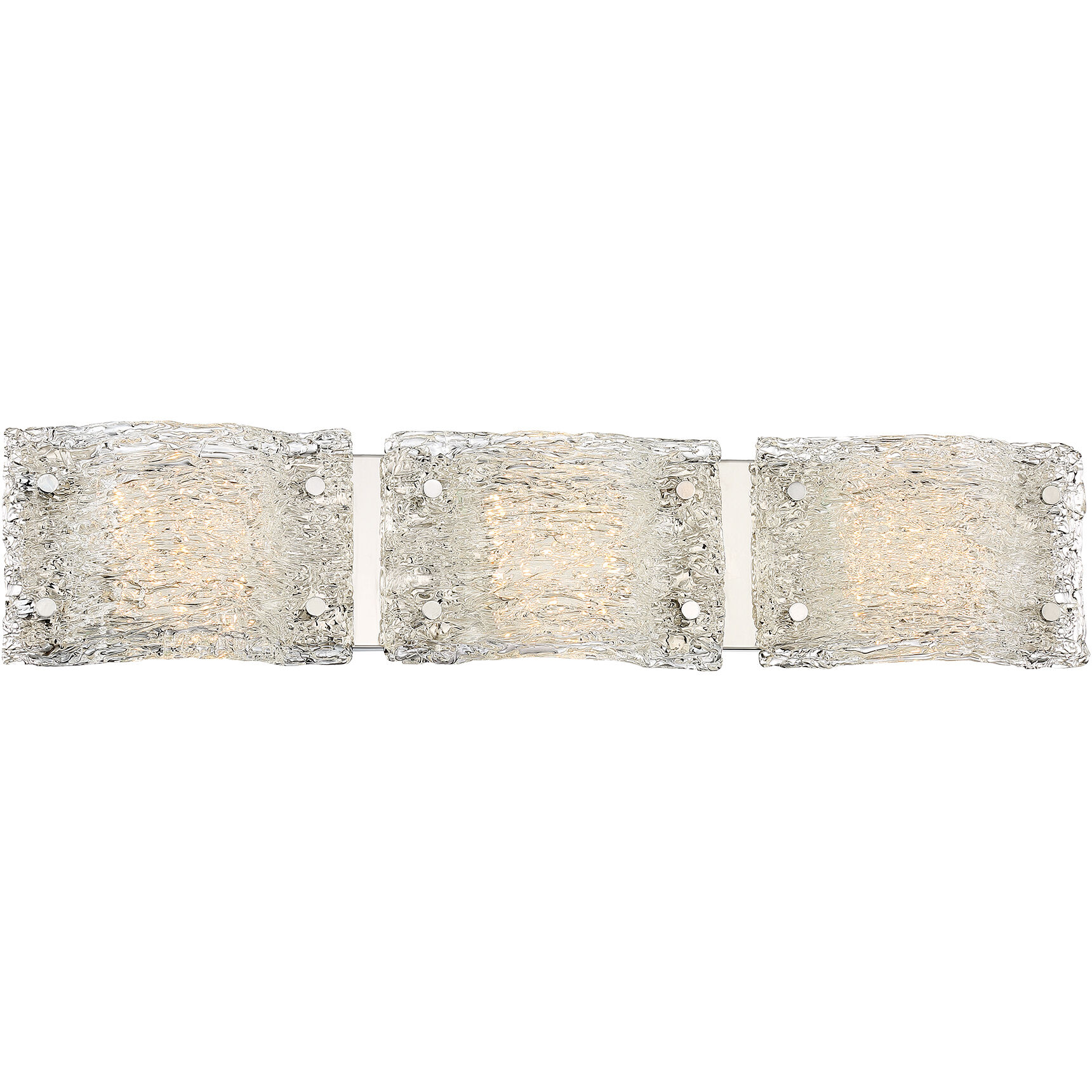 Forest Ice LED 29 inch Chrome Bath Light Wall Light