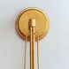 Plumette 2 Light 14 inch Gold Leaf Wall Sconce Wall Light