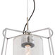 Cere 1 Light 14.25 inch Polished Nickel Pendant Ceiling Light