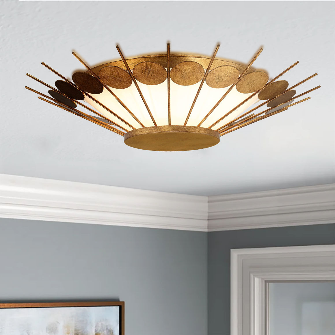 20 inch led flush mount ceiling light hot sale