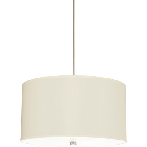 Dayna Shade Pendants 4 Light 24 inch Brushed Nickel Pendant Ceiling Light