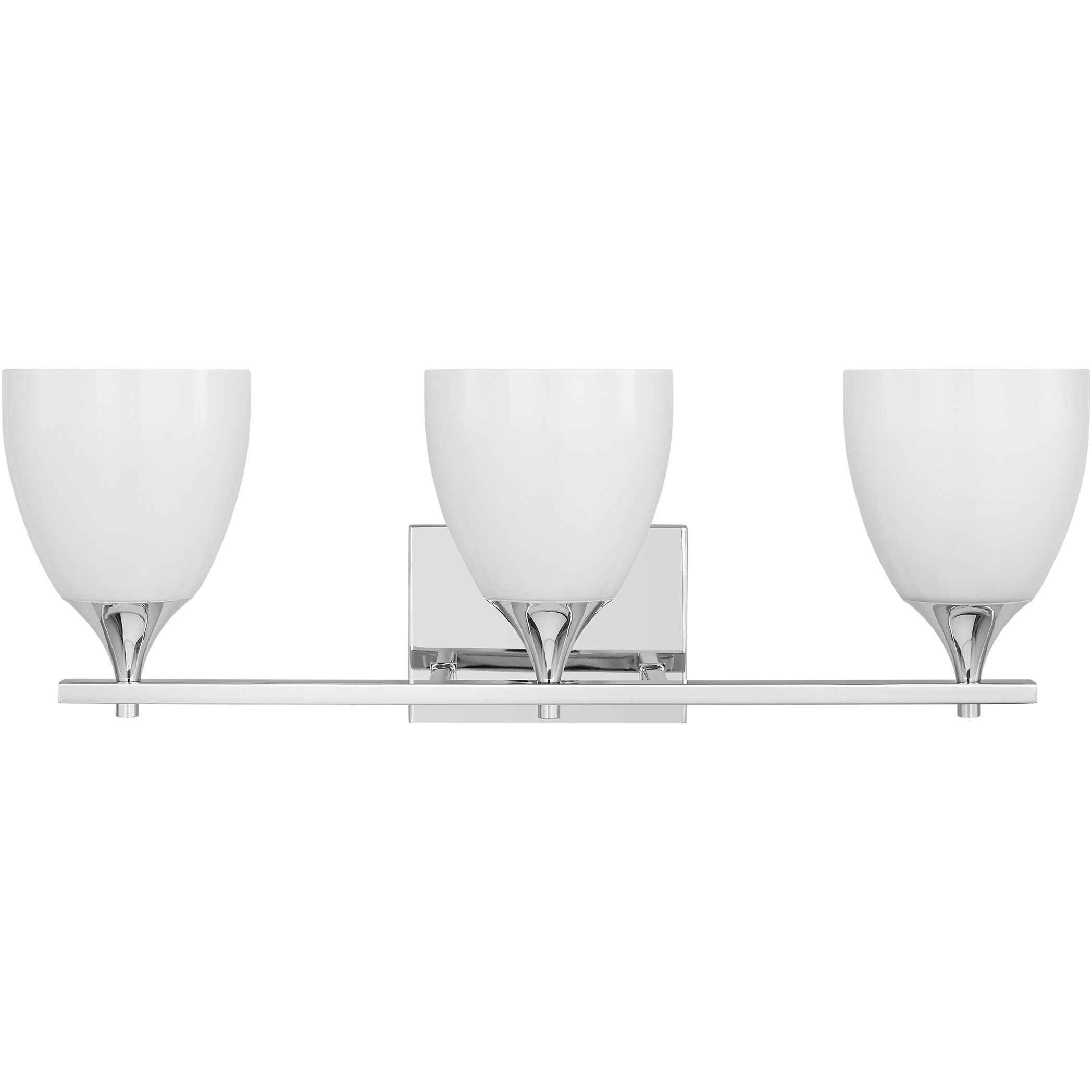 Drew & Jonathan Toffino 3 Light 26 inch Chrome Wall Bath Fixture Wall Light