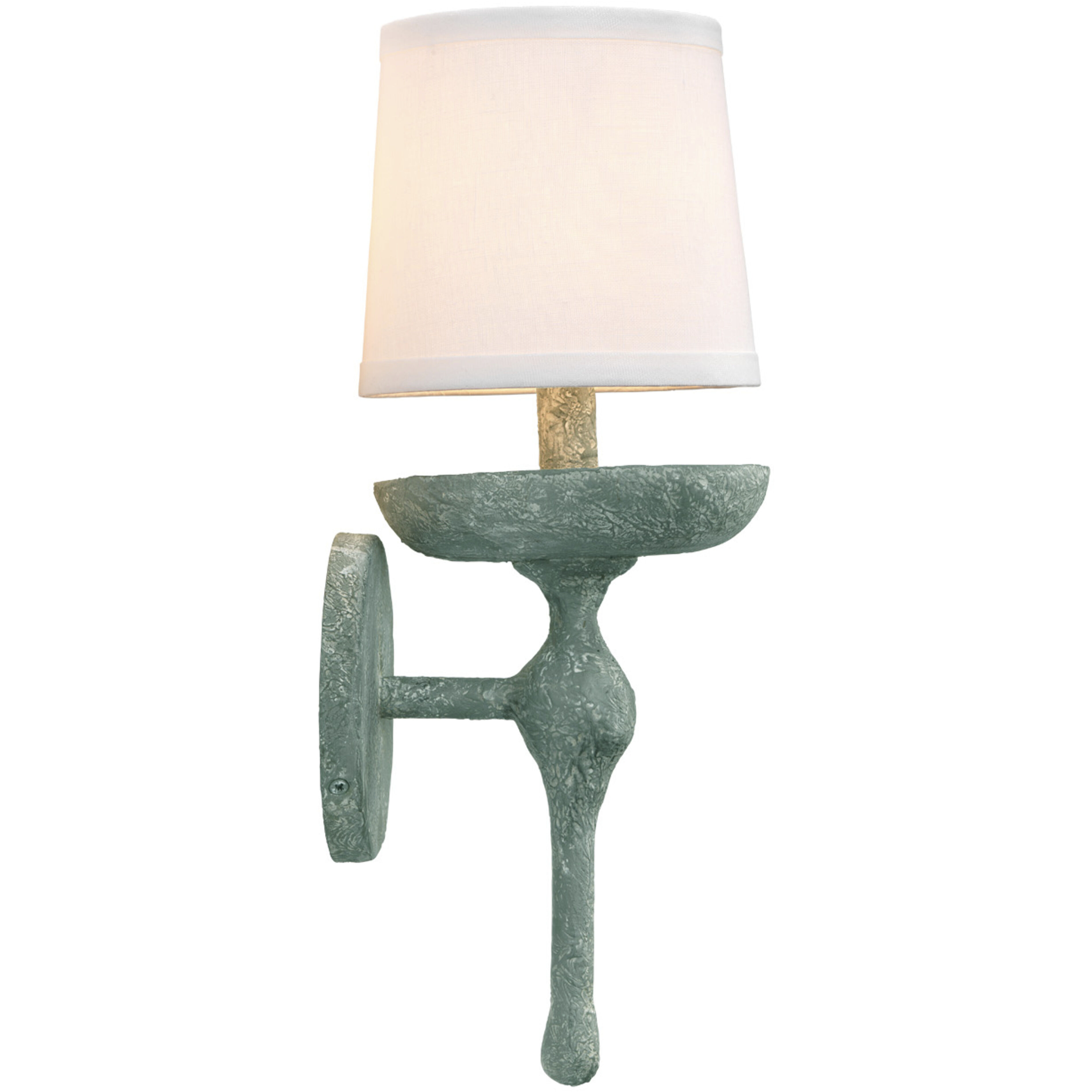 Concord 1 Light 6 inch Grey Plaster Wall Sconce Wall Light