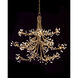 Leah 16 Light 50 inch Antique Gold Chandelier Ceiling Light