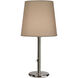 Rico Espinet Buster Chica 28.75 inch 150.00 watt Polished Nickel Accent Lamp Portable Light in Taupe Claiborne