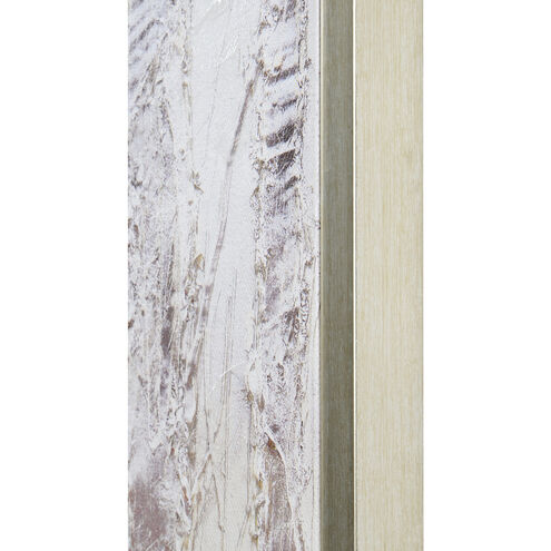 Anouska Grey/Off-White Canvas Art