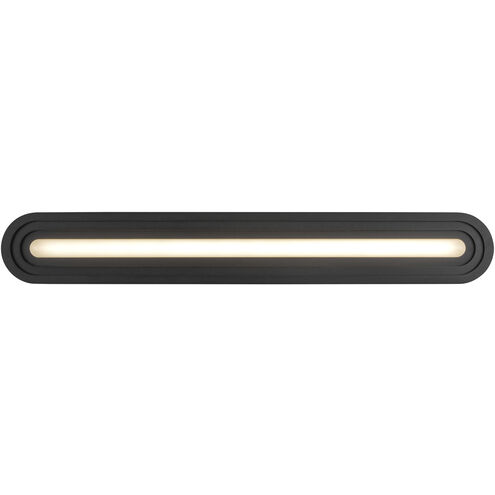 Arco LED 32.38 inch Black Bath Vanity Light Wall Light