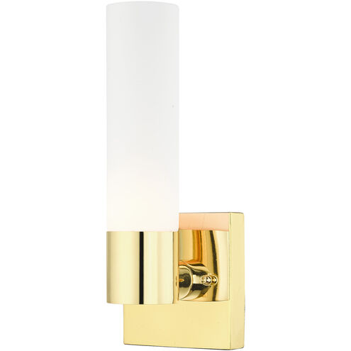 Aero ADA Wall Sconce Wall Light in Polished Brass