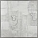 Whiten I White with Gray and Champagne Silver Framed Wall Art