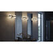 Verona LED 14 inch Black Vanity Light Wall Light