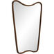 Reverie 35.75 X 23.75 inch Walnut Wall Mirror