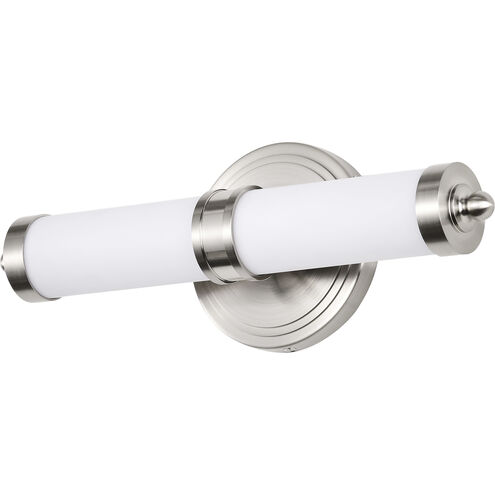 Kagen LED 13.58 inch Brushed Nickel Bath Vanity Light Wall Light