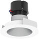Pearl Haze Reflector / Bright White Flange LED Round Retrofit Reflector in Comfort Dim (3000K-2000K), Haze / Bright White, 4" Retrofit