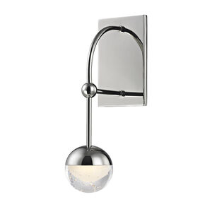 Boca LED 5 inch Polished Nickel Wall Sconce Wall Light