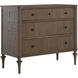 Andrea Satin Oak and Antique Bronze Chest