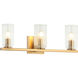 Westlock Wall Sconce Wall Light in Aged Gold Brass