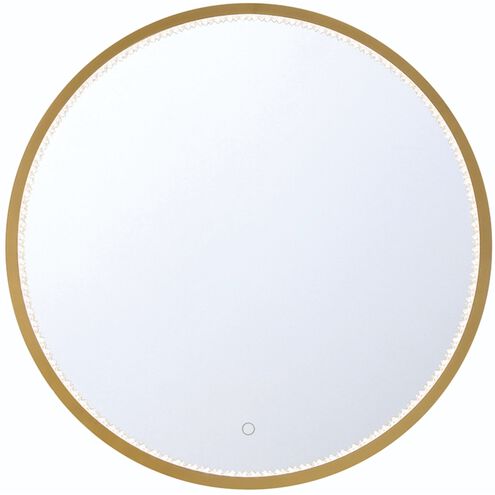 Cerissa 30 inch Gold Mirror